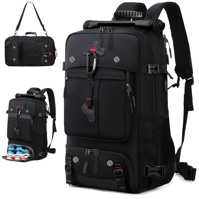 Large Capacity Travel Backpack, 40L Large Backpack - Image 7