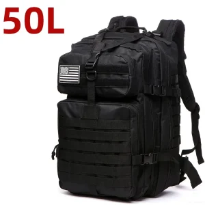 Nylon Waterproof Trekking Fishing Hunting Bag Backpack - Thumbnail Image 10