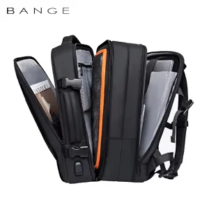 BANGE Expandable Men's Backpack Waterproof 17.3 in