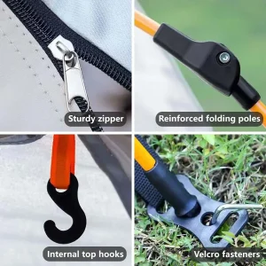 Automatic Pop-Up Outdoor Camping Tent Quick to Set Up - Thumbnail Image 8
