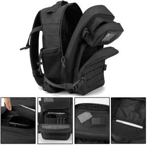 25L Tactical Backpack Outdoor Bag Fitness Backpack - Thumbnail Image 6