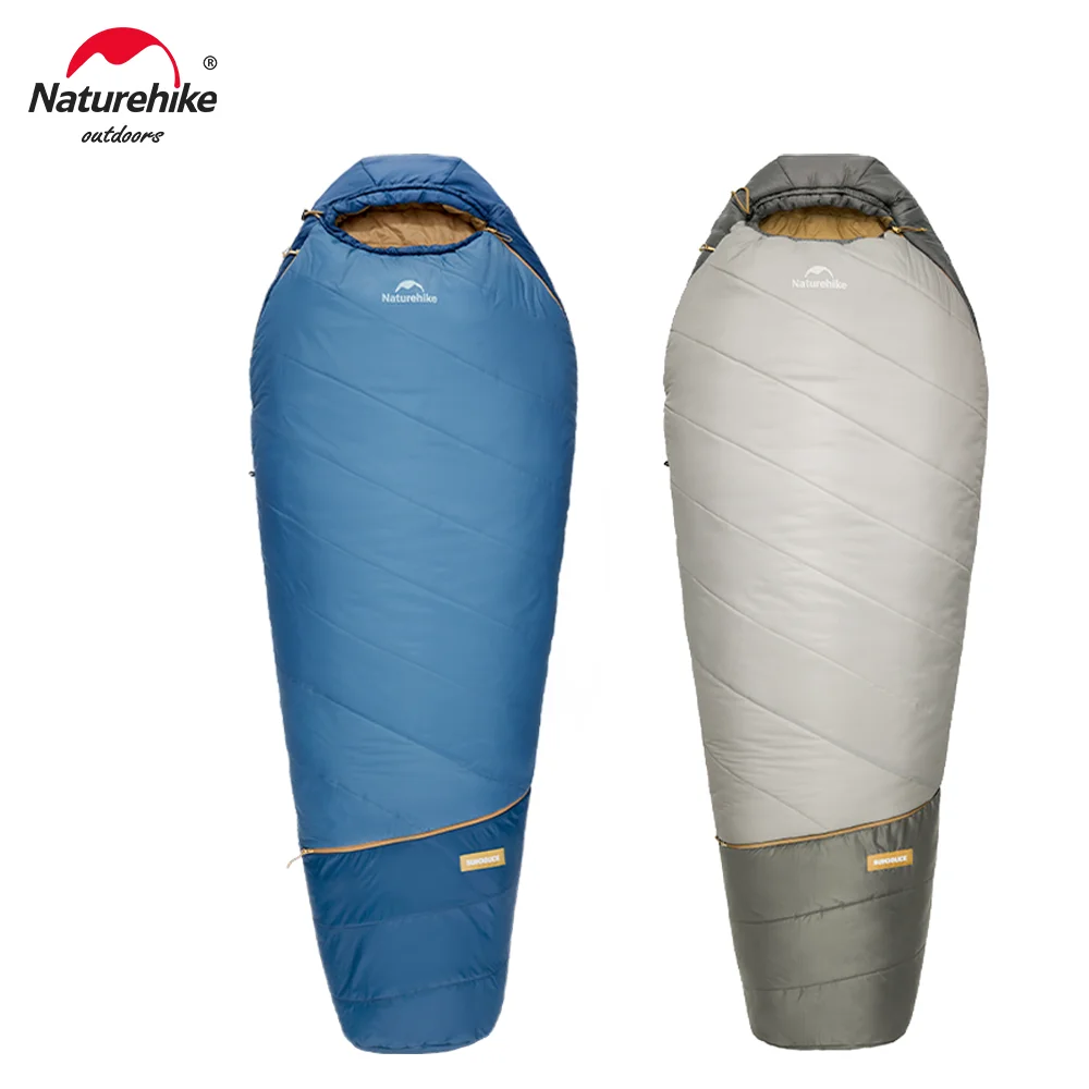 Naturehike MG120 MG270 Mummy Sleeping Bag -2~5℃ Ultralight Camping Hiking Cotton Warm Thermal Winter Machine Washable Tour Gear - Image 1