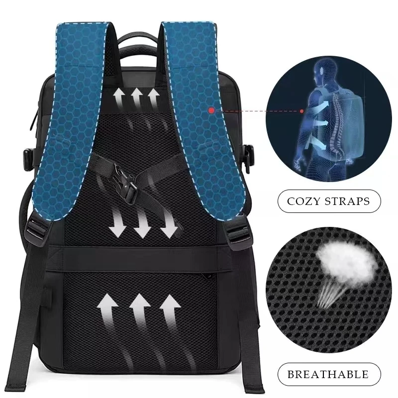BANGE Expandable Men's Backpack Waterproof 17.3 in - Image 5