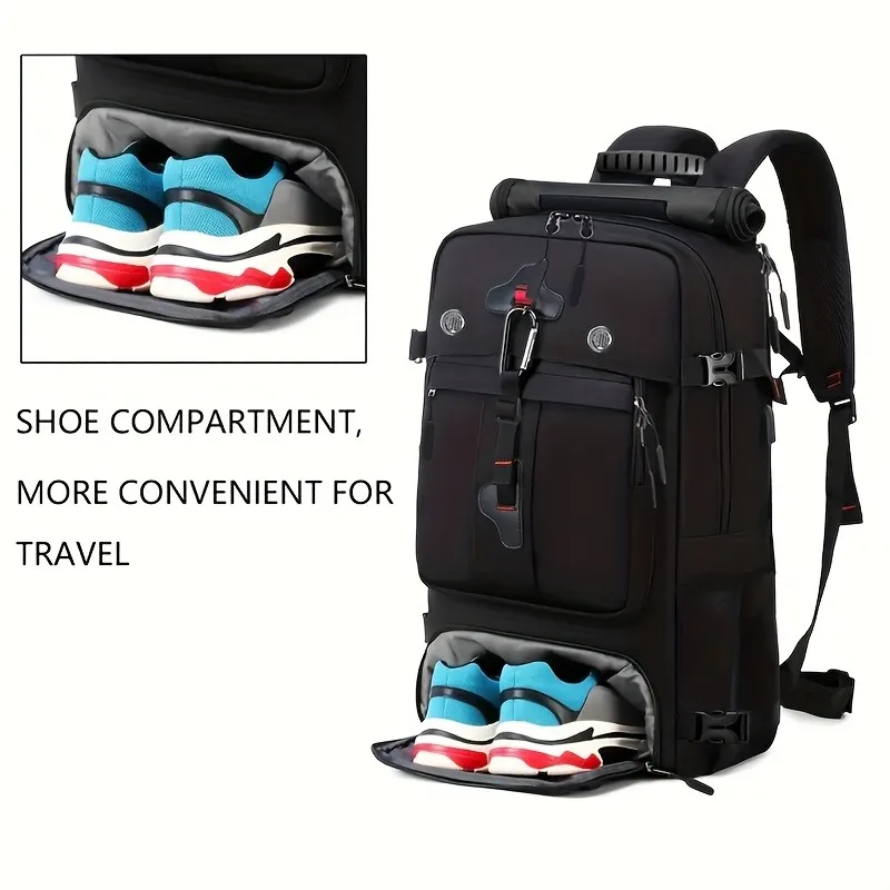 Large Capacity Travel Backpack, 40L Large Backpack - Image 6