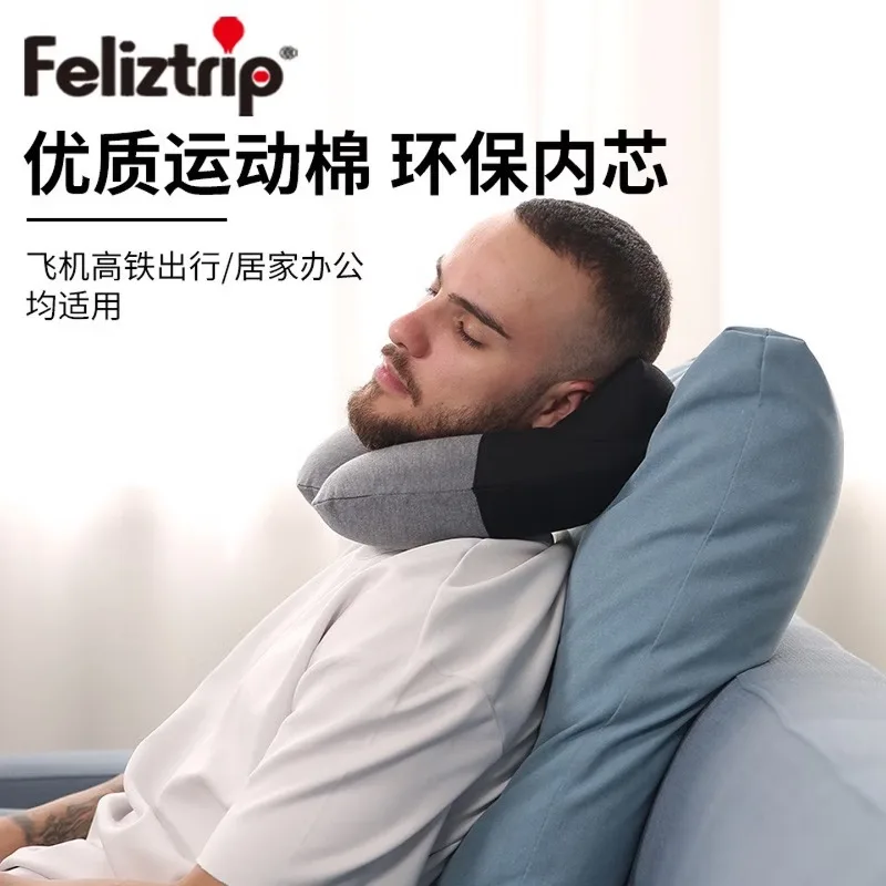 Feliztrip portable inflatable u pillow neck support tr-p217 - Image 8