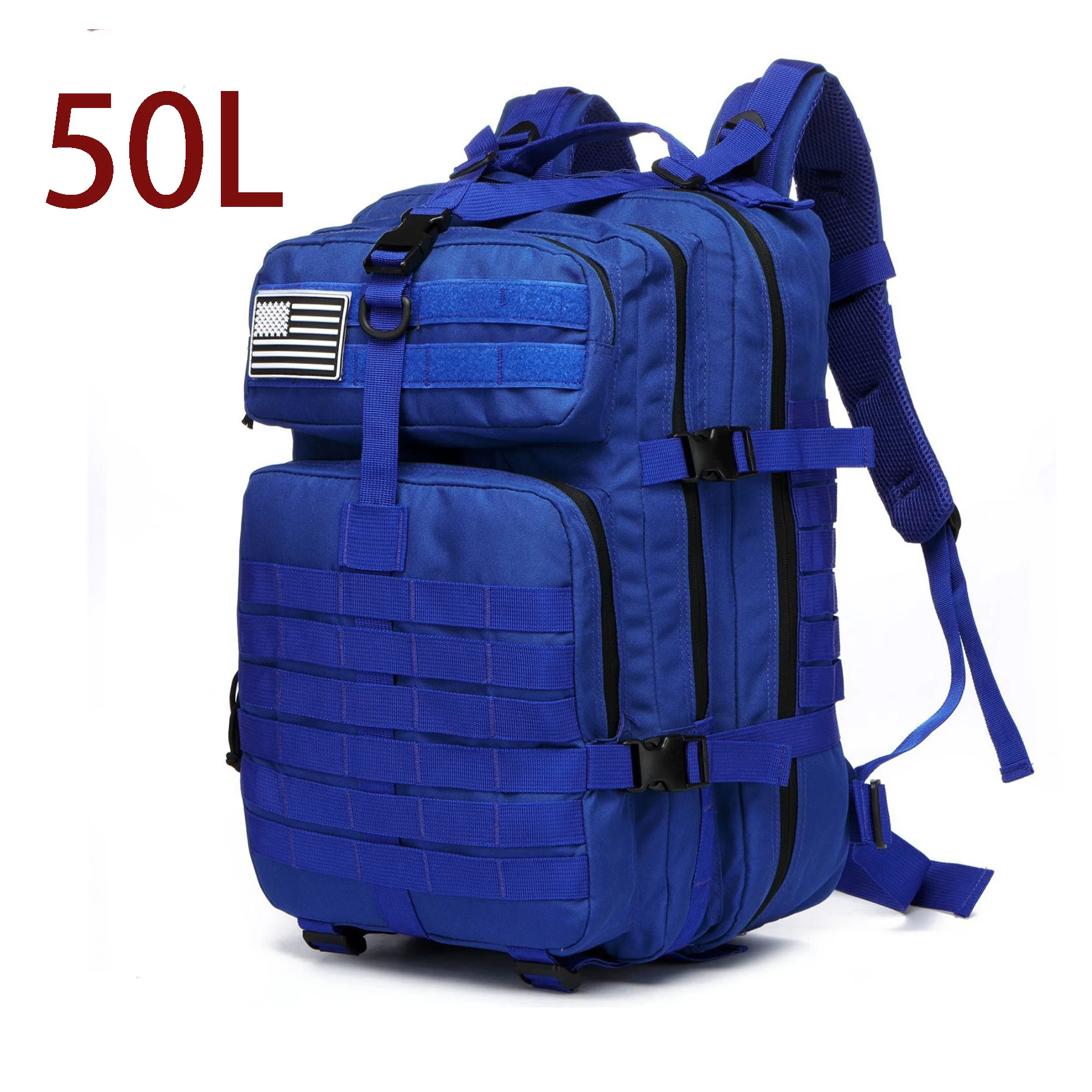 Nylon Waterproof Trekking Fishing Hunting Bag Backpack - Image 14