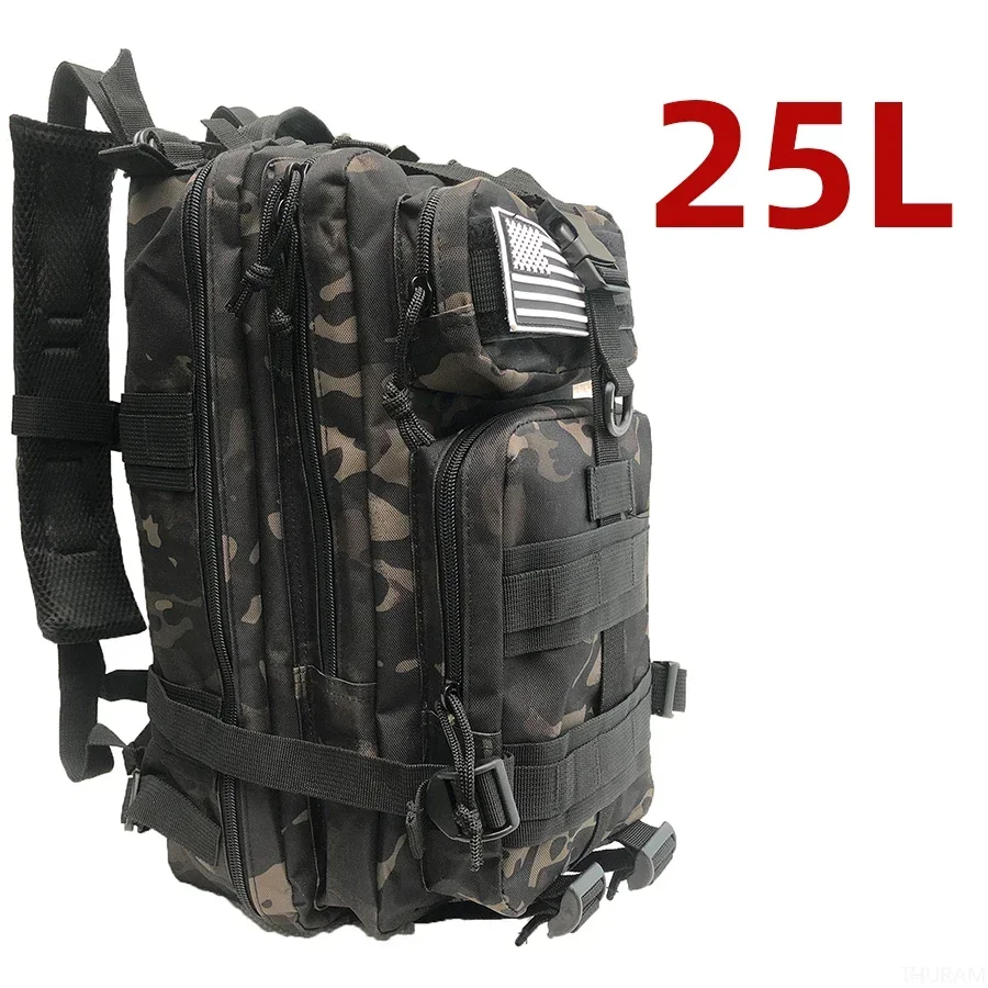 Nylon Waterproof Trekking Fishing Hunting Bag Backpack - Image 11