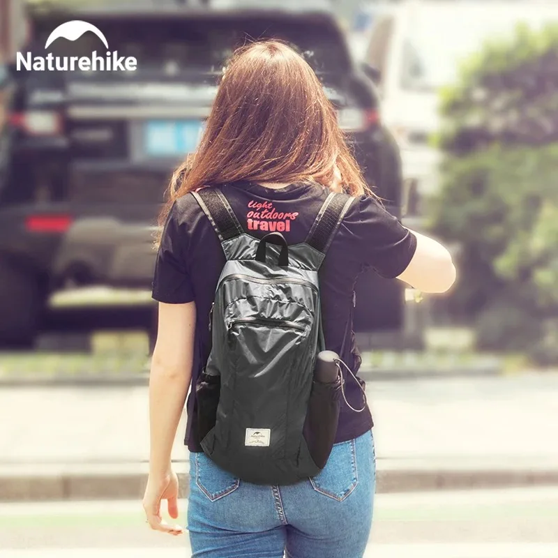 Naturehike Ultra Lightweight 18L Camping Backpack Portable Waterproof Nylon Bags Man Outdoor Hiking Sports Travel Backpack - Image 2
