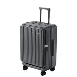 Multifunctional Front Opening Expandable Suitcase - Thumbnail Image 9