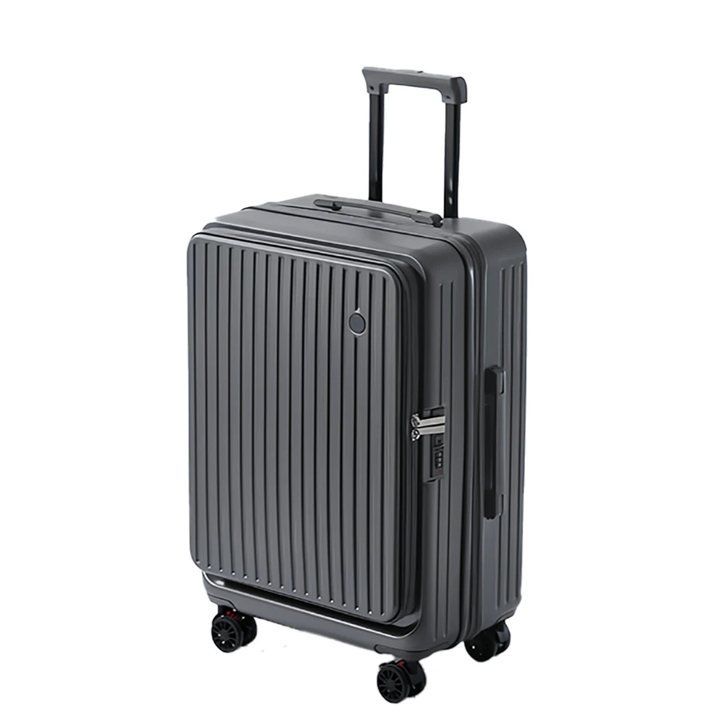 Multifunctional Front Opening Expandable Suitcase - Image 9