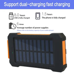 26800mAh Solar Power Bank - Thumbnail Image 5