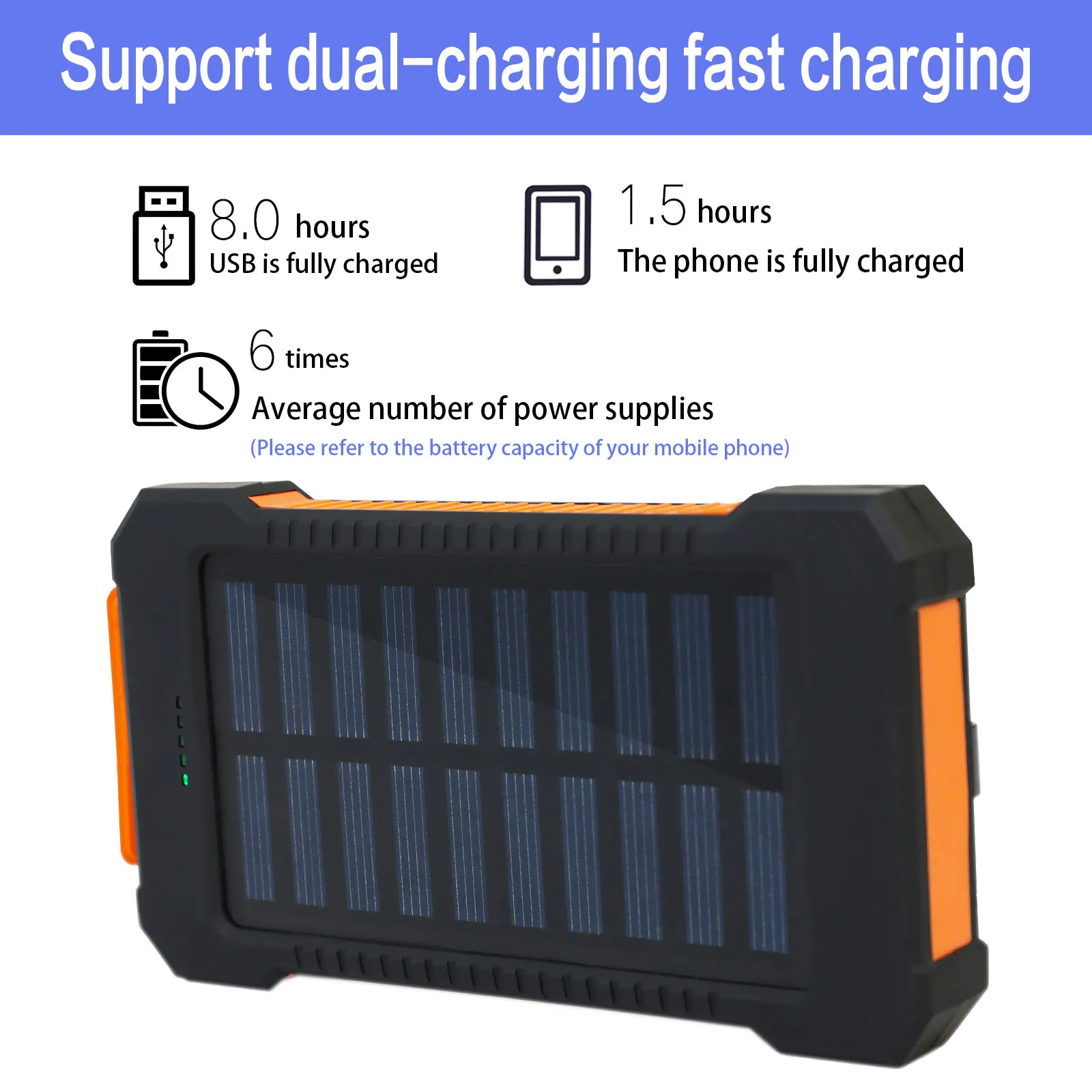 26800mAh Solar Power Bank - Image 5