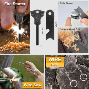 Survival And First Aid Kit with Carry Bag - Thumbnail Image 6