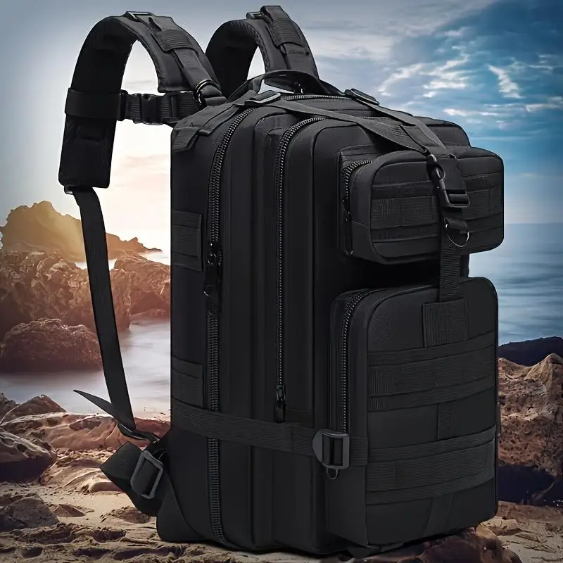 1pc 25L hiking daypack backpack Lightweight Rucksack bag for men and women Tactical Traveling Cycling Outdoor Sport - Image 1