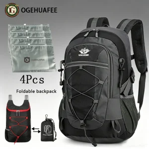 OGEHUAFEE Multi-functional Outdoor Hiking Backpack,, Lightweight Travel Hiking Luggage Storage Pack - Thumbnail Image 10