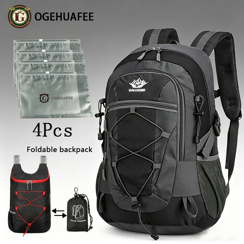 OGEHUAFEE Multi-functional Outdoor Hiking Backpack,, Lightweight Travel Hiking Luggage Storage Pack - Image 10