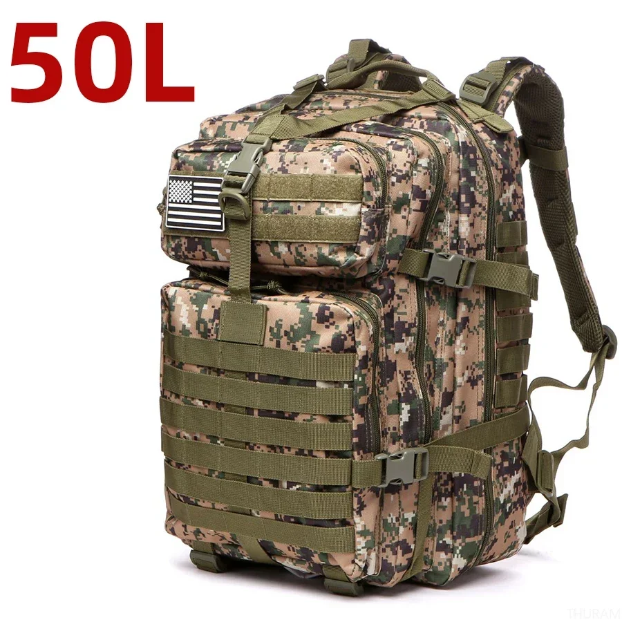Nylon Waterproof Trekking Fishing Hunting Bag Backpack - Image 16