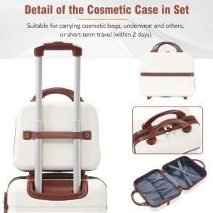 Hardshell Luggage Sets 4 Pieces 20 24 28 Inch Luggages - Thumbnail Image 6