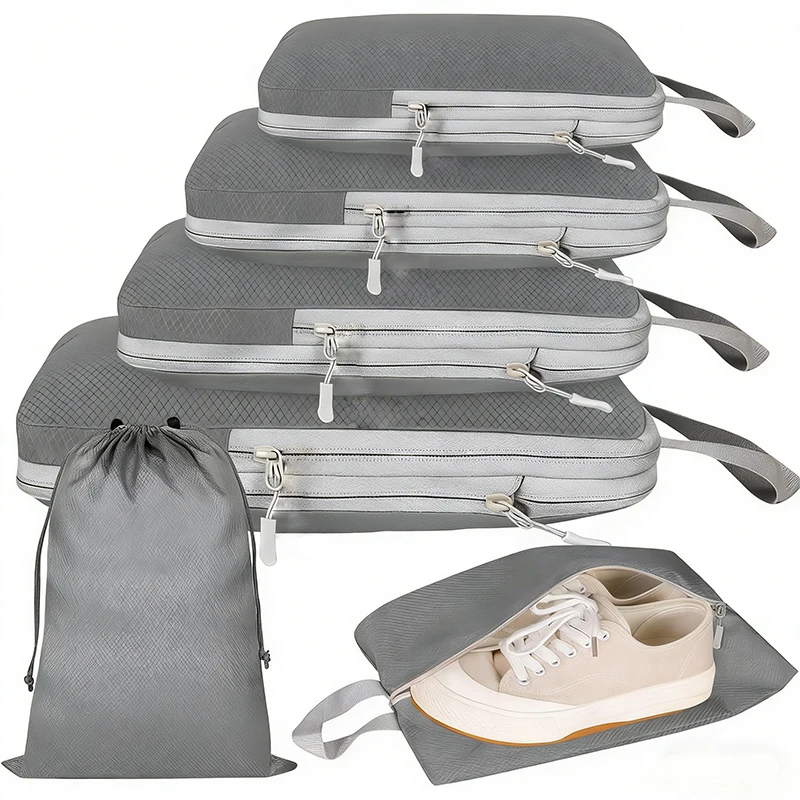 6 Set Compression Packing Cubes for Suitcase - Image 12