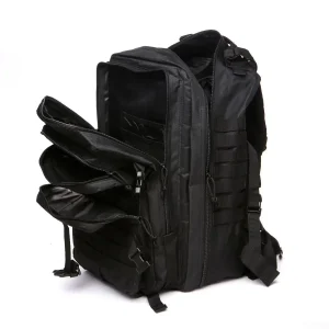 Nylon Waterproof Trekking Fishing Hunting Bag Backpack - Thumbnail Image 4