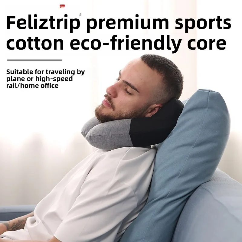 Feliztrip portable inflatable u pillow neck support tr-p217 - Image 1