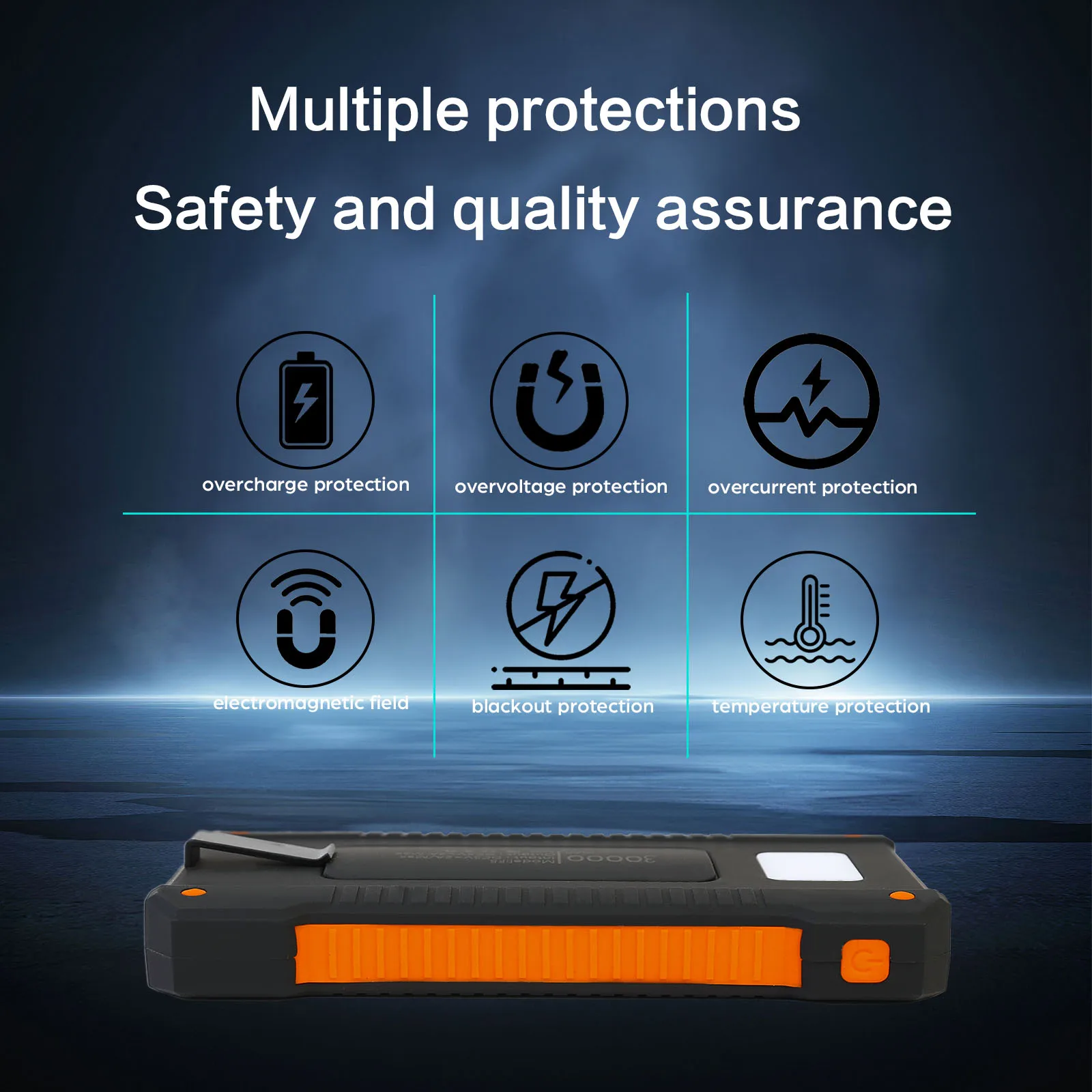 26800mAh Solar Power Bank - Image 4