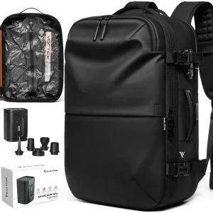 Vortex Vacuum Seal Travel Backpack 60L Expandable Air Compression System